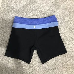 Lululemon Reversible Biker Shorts Size 4